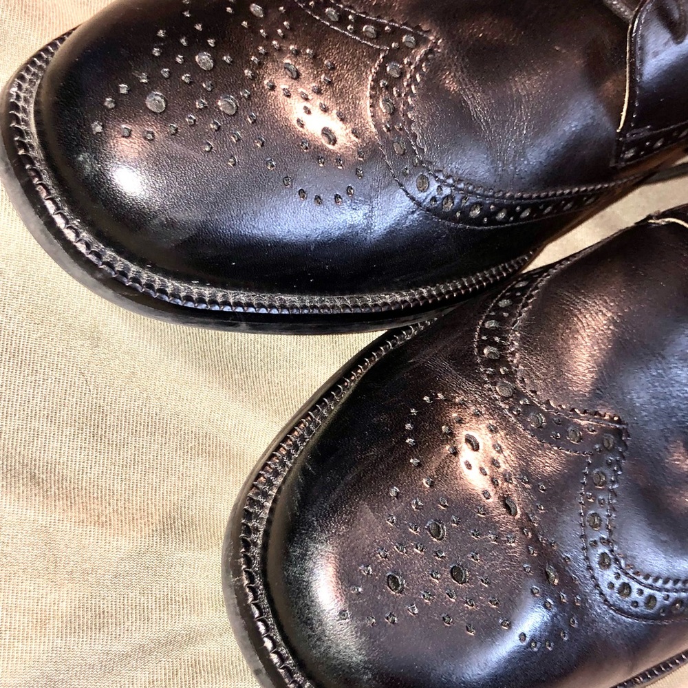 Men’s Cole Haan wing tip dress shoes size 13 - Picture 15 of 16